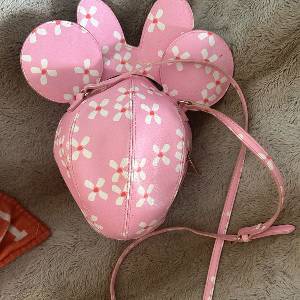 Disney Danielle Nicole Minnie Mouse Cherry Blossom Bag - Picture 5 of 7